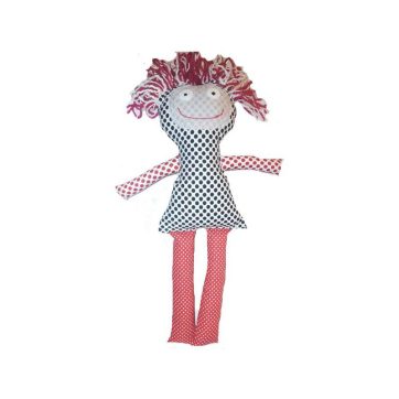 Muñeca moderna azul