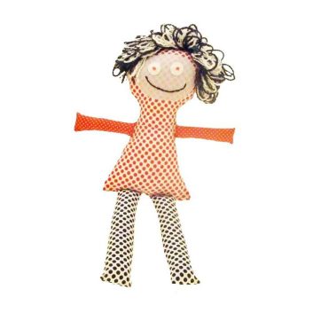 Muñeca moderna roja
