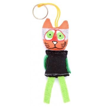 Muñeco gato negro