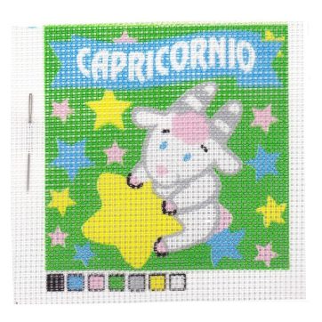 Kit de punto de cruz Capricornio