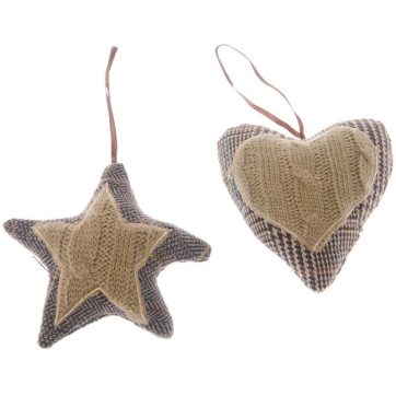 Corazones y estrellas