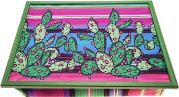 Bandeja Mesita Auxiliar Adaptable Cactus