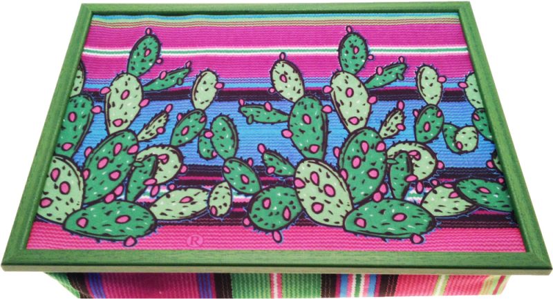 Bandeja Mesita Auxiliar Adaptable Cactus