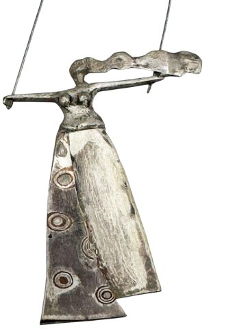 Gargantilla bailarina de Plata