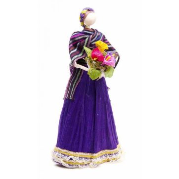 Muñeca de maíz Morada