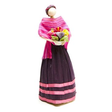 Muñeca de maíz Morada