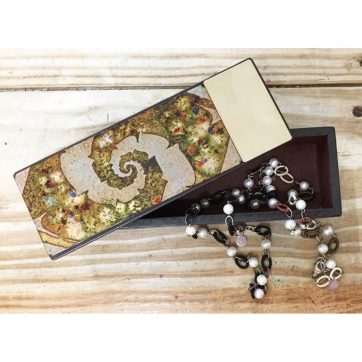 Caja Esmaltada Cuerno