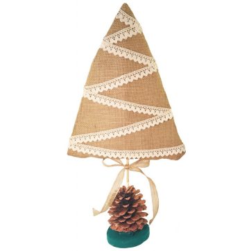 KIt árbol navidad arpillera