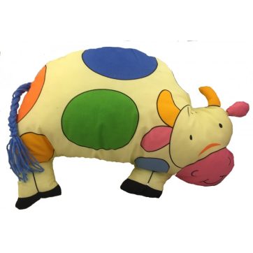 Almohadón infantil vaca