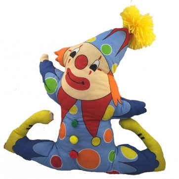Almohadón infantil payaso