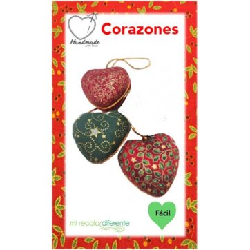 DIY Corazones de patchwork