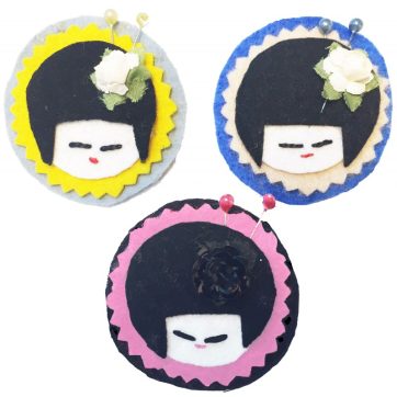 Broche de Fieltro Chinita