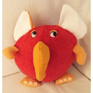 Muñeco de trapo Elefante Bola