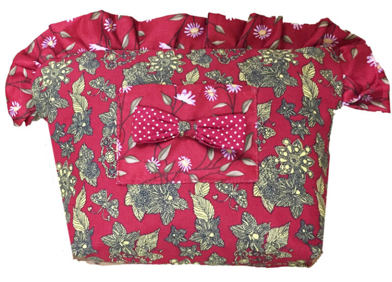 Neceser de Maquillaje o Bolsa de Aseo rojo