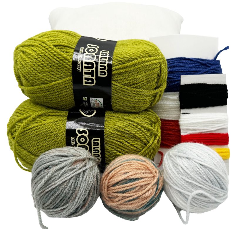 Kit Completo para Crochet: Familia de Ranas - Imagen 2