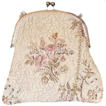 Bolso Brocado con Boquilla Guateado Triangular